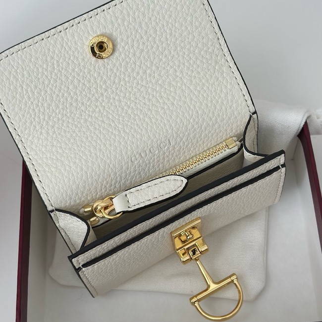 Gucci Softbit card case 828148 white