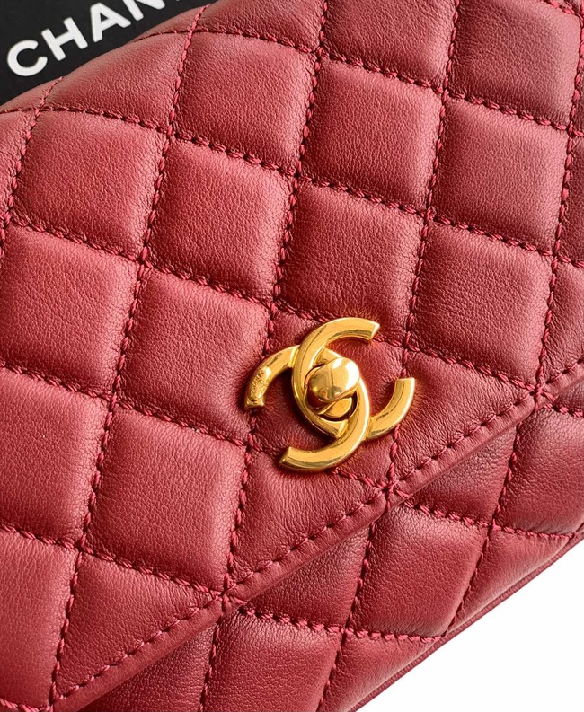 Chanel FLAP BAG WITH TOP HANDLE 92990-20