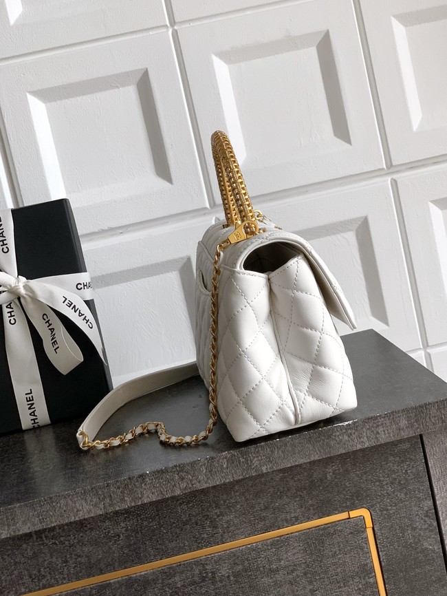 Chanel LARGE FLAP BAG WITH TOP HANDLE 92991-17
