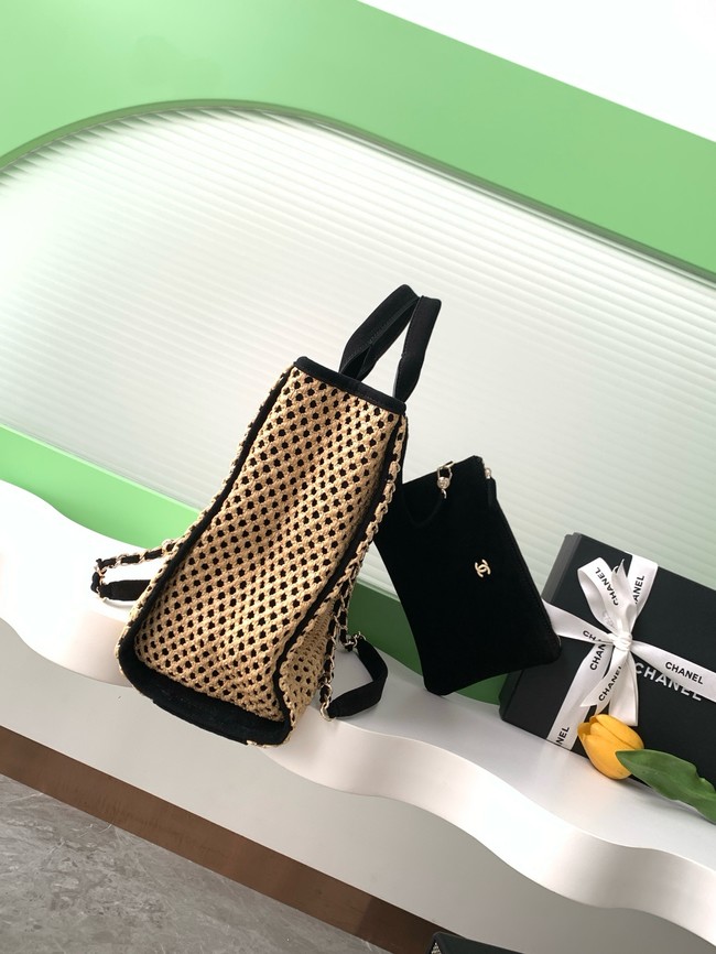 Chanel SHOPPING BAG AS3351 black