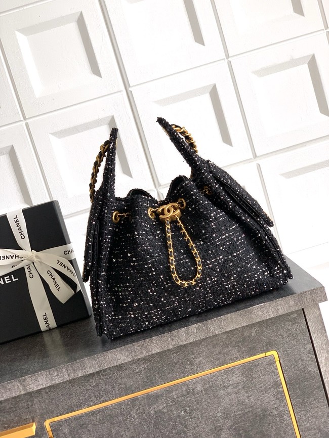 CHANEL 25 SMALL HANDBAG AS5293 black