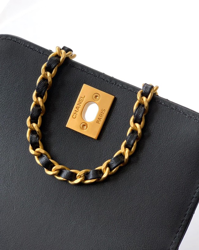 Chanel MINI FLAP BAG WITH TOP HANDLE AS2215-20