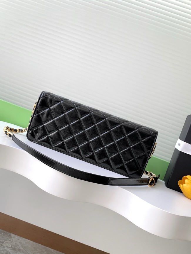 CHANEL Large Flap Bag AS5642 black