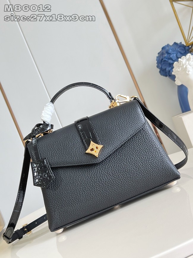 Louis Vuitton Grained Calfskin M86012 black