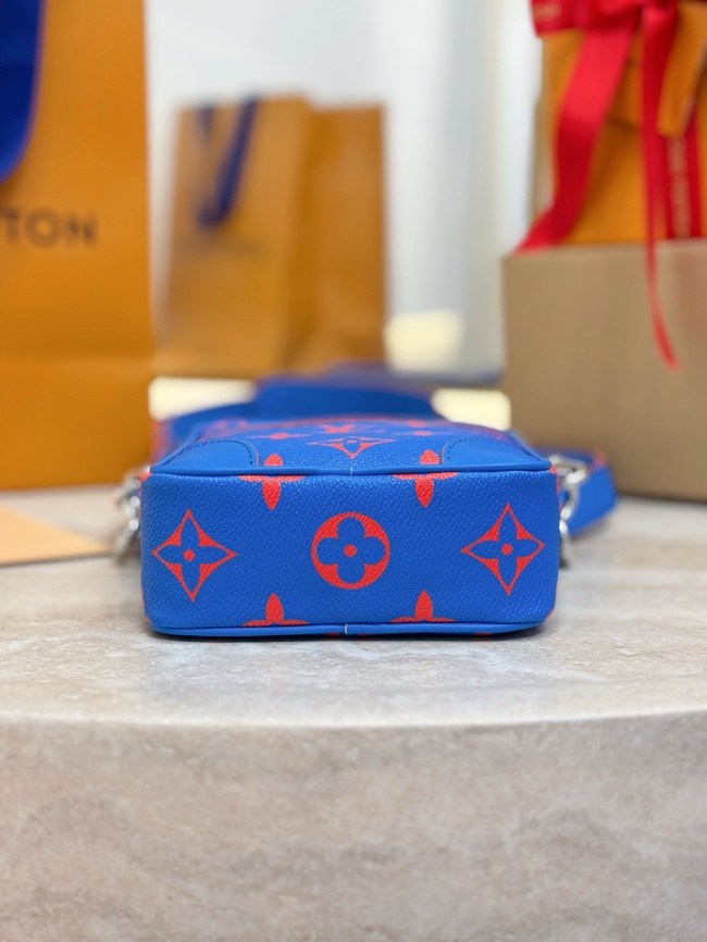 Louis Vuitton Danube M14685 Blue&Red