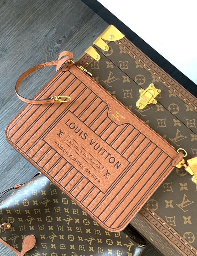 Louis Vuitton REVERSIBLE Neverfull Inside Out MM M12061 Tan
