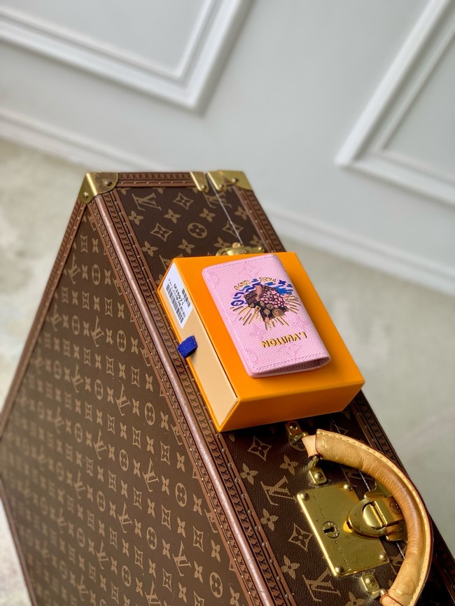 Louis Vuitton NEW Pocket Organizer M25973 Pink