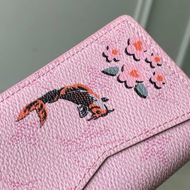 Louis Vuitton NEW Pocket Organizer M25973 Pink