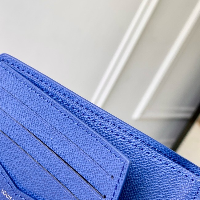 Louis Vuitton NEW Slender Wallet M15326 blue