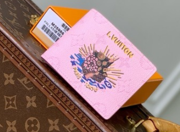 Louis Vuitton NEW Slender Wallet M15326 pink