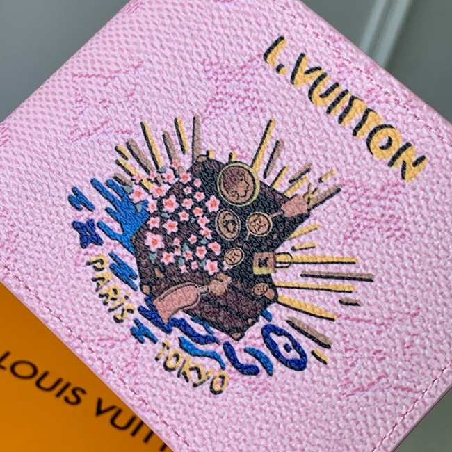 Louis Vuitton NEW Slender Wallet M15326 pink