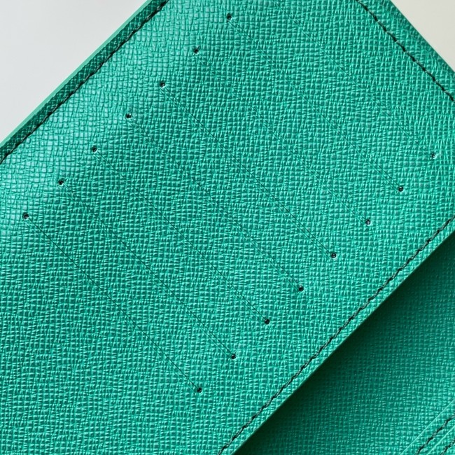 Louis Vuitton Brazza Wallet M25985 green