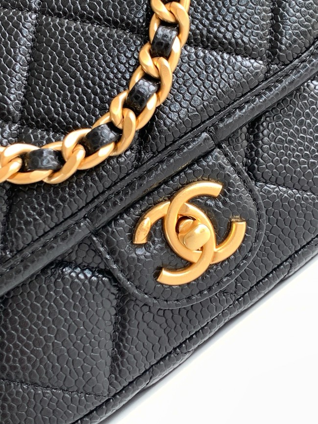 CHANEL Wallet On Chain AP5146 black