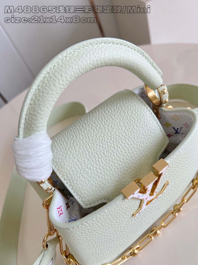 Louis Vuitton Capucines Mini M11617 light blue