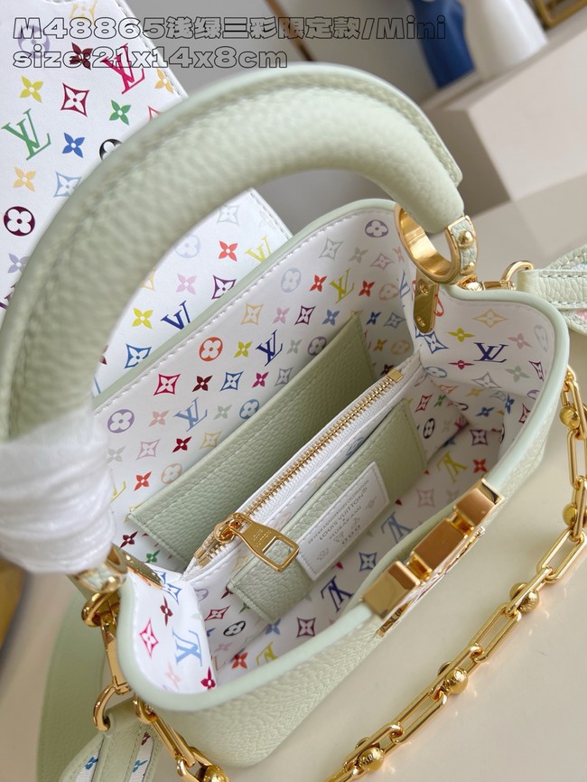 Louis Vuitton Capucines Mini M11617 light blue