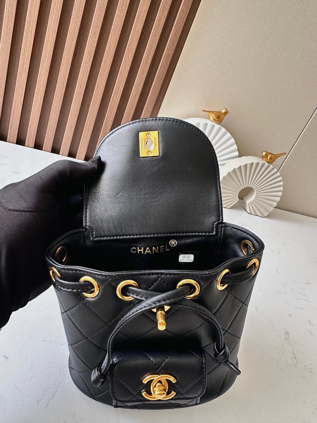 CHANEL BACKPACK A2211 black