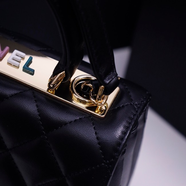 CHANEL mini Flap Bag With Top Handle 4654-2