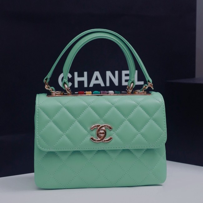 CHANEL mini Flap Bag With Top Handle 4654-8
