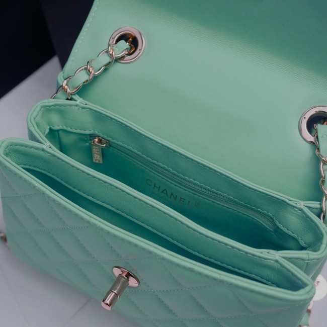 CHANEL mini Flap Bag With Top Handle 4654-8