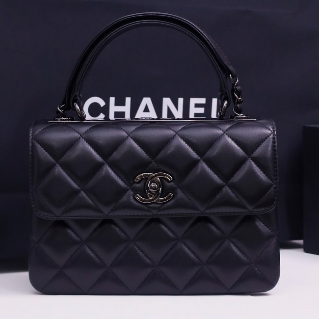 CHANEL small Flap Bag With Top Handle 92236-1