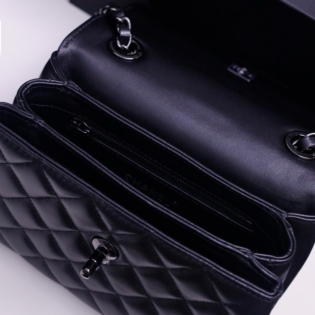 CHANEL small Flap Bag With Top Handle 92236-5