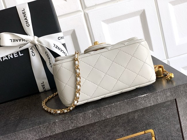 Chanel Mini Flap Bag AS5758 Light Grey