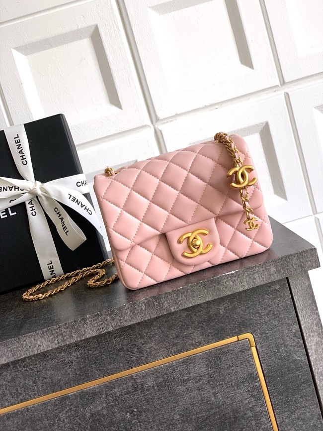 Chanel Mini Flap Bag AS5758 Light Pink