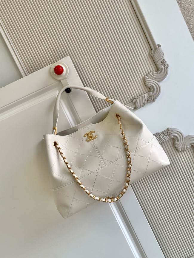 CHANEL Shopping Bag AS5434 white