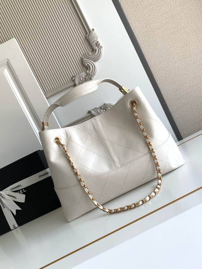 CHANEL Shopping Bag AS5434 white
