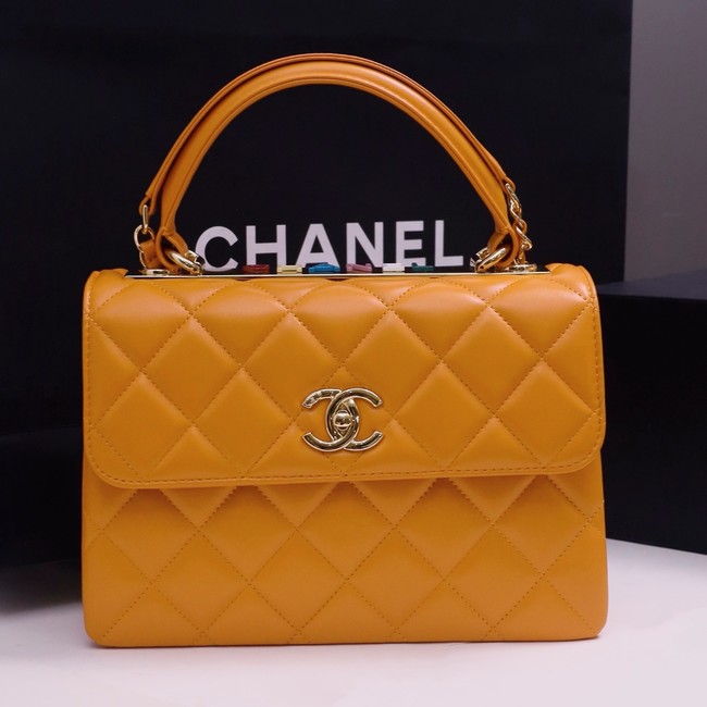 CHANEL small Flap Bag With Top Handle 92236-16