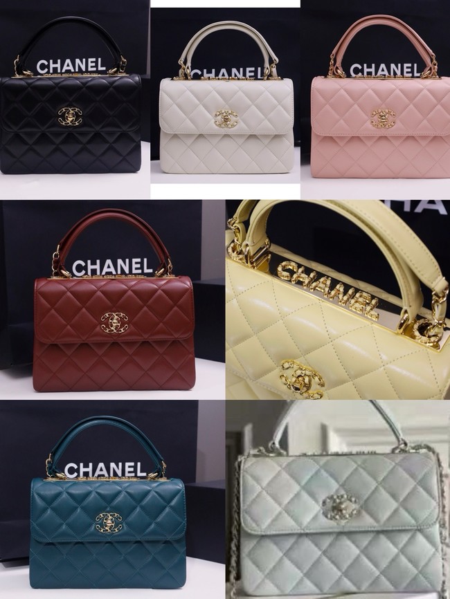 CHANEL small Flap Bag With Top Handle 92236-17