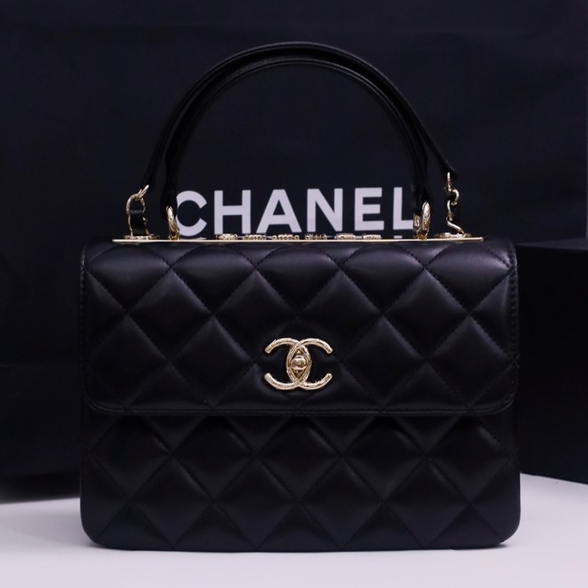 CHANEL small Flap Bag With Top Handle 92236-25