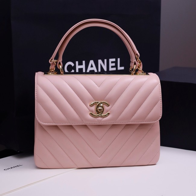 CHANEL small Flap Bag With Top Handle 92236-36