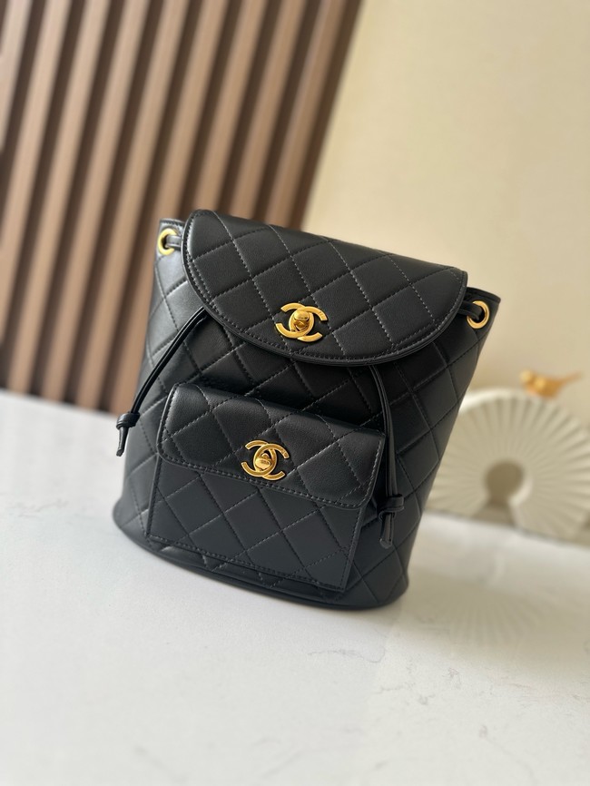 CHANEL BACKPACK A2210 black