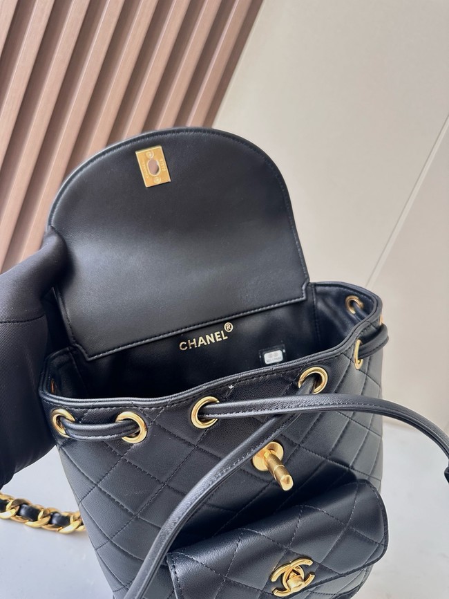CHANEL BACKPACK A2210 black