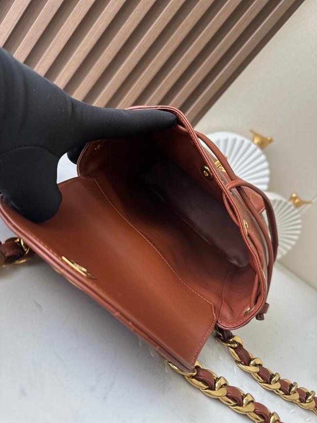 CHANEL BACKPACK A2210 tan