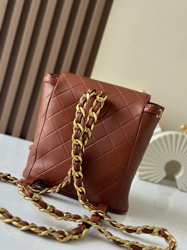 CHANEL BACKPACK A2210 tan