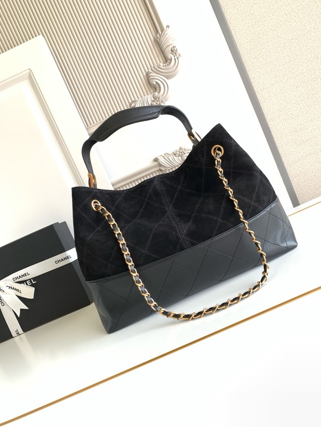 CHANEL Shopping Bag AS5434 black&black