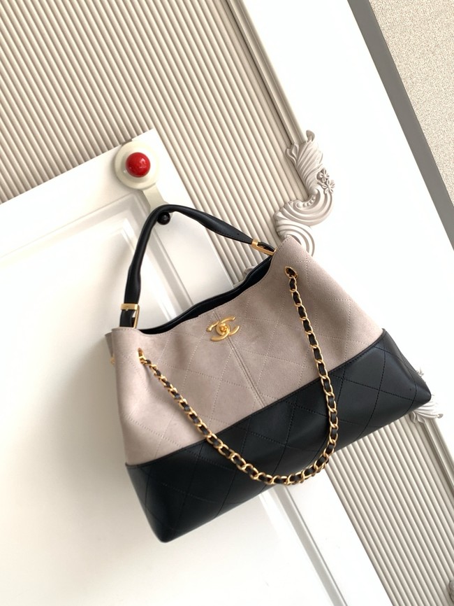 CHANEL Shopping Bag AS5434 black&gray