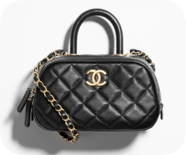 Chanel Mini Bowling Bag AS5572 black
