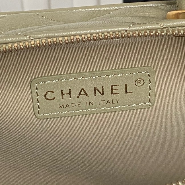 Chanel Mini Bowling Bag AS5572 green