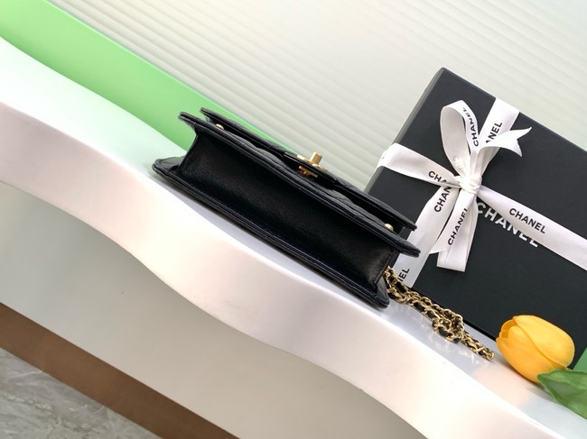 Chanel Wallet On Chain AP4674 black