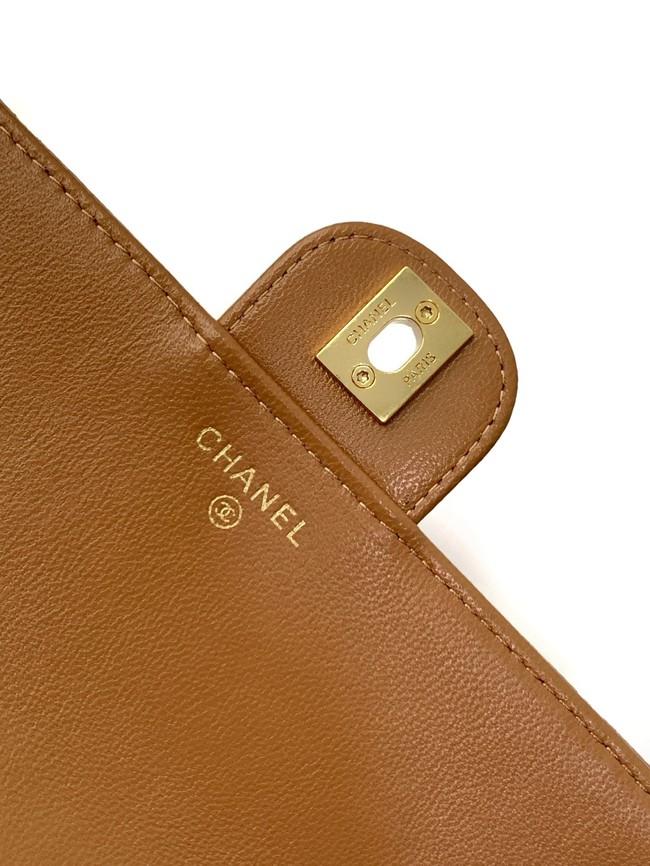 Chanel Wallet On Chain AP4674 brown