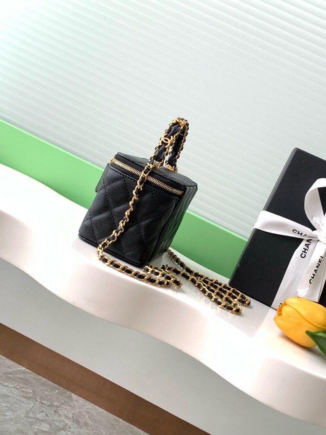 CHANEL Classic Small Vanity with Chain AP4799 black