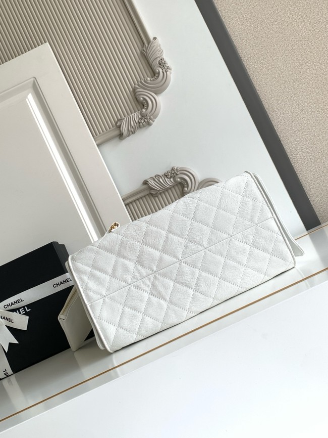 CHANEL 25 Medium Handbag AS5311 White