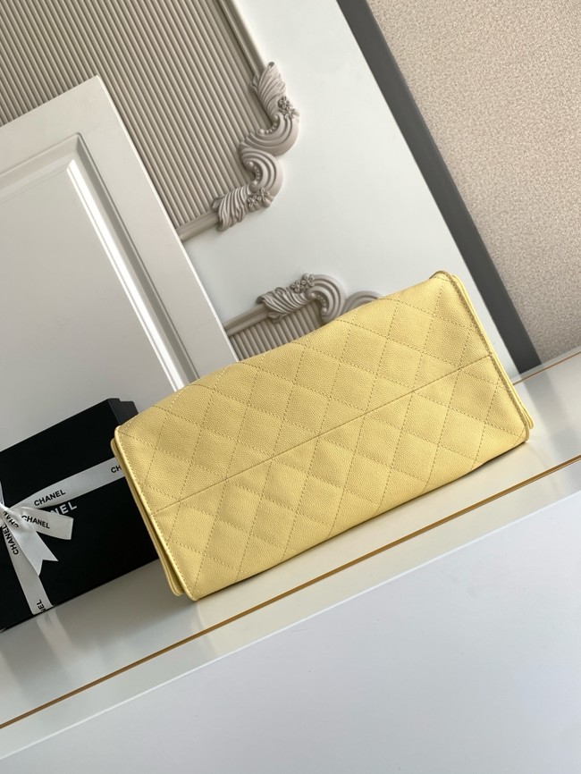 CHANEL 25 Medium Handbag AS5311 yellow
