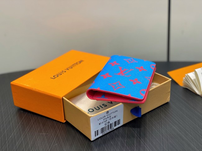 Louis Vuitton Pocket Organizer M14767 red