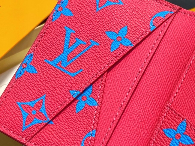 Louis Vuitton Pocket Organizer M14767 red