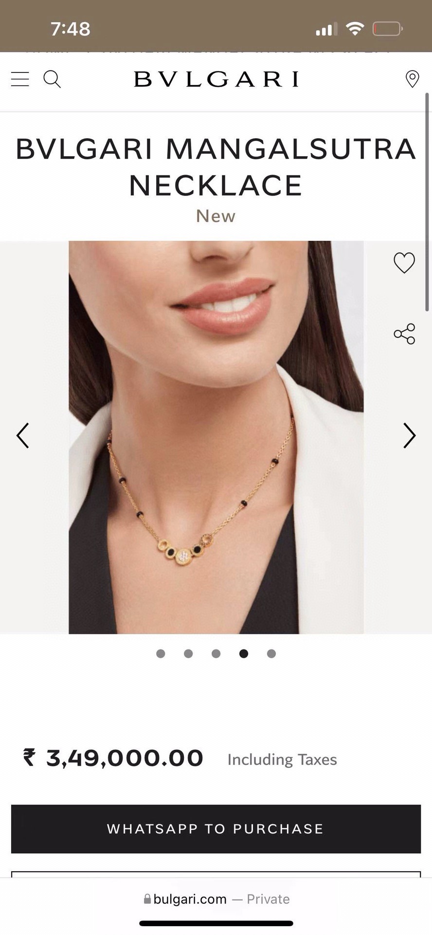 BVLGARI necklace&Bracelet&Earring CE81082