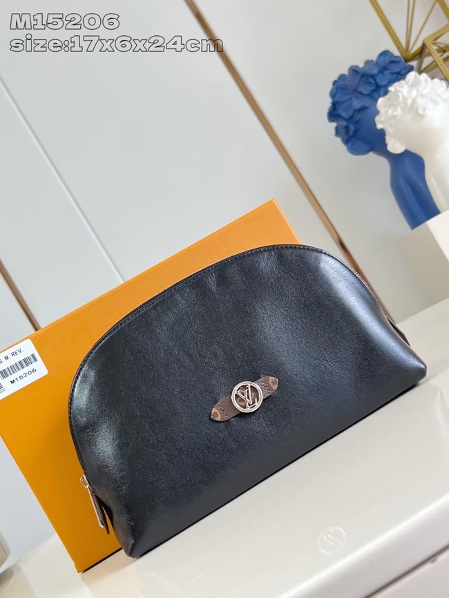 Louis Vuitton Cosmetic Pouch MM M15206 black